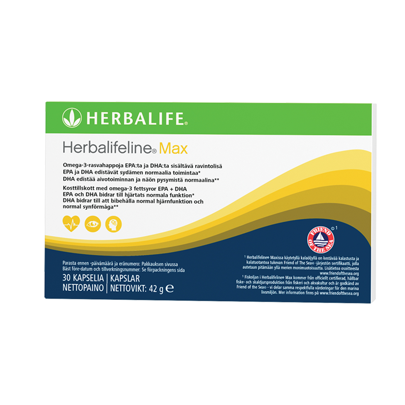 Herbalifeline Max 30 Kapslar Herbalife Nutrition Se