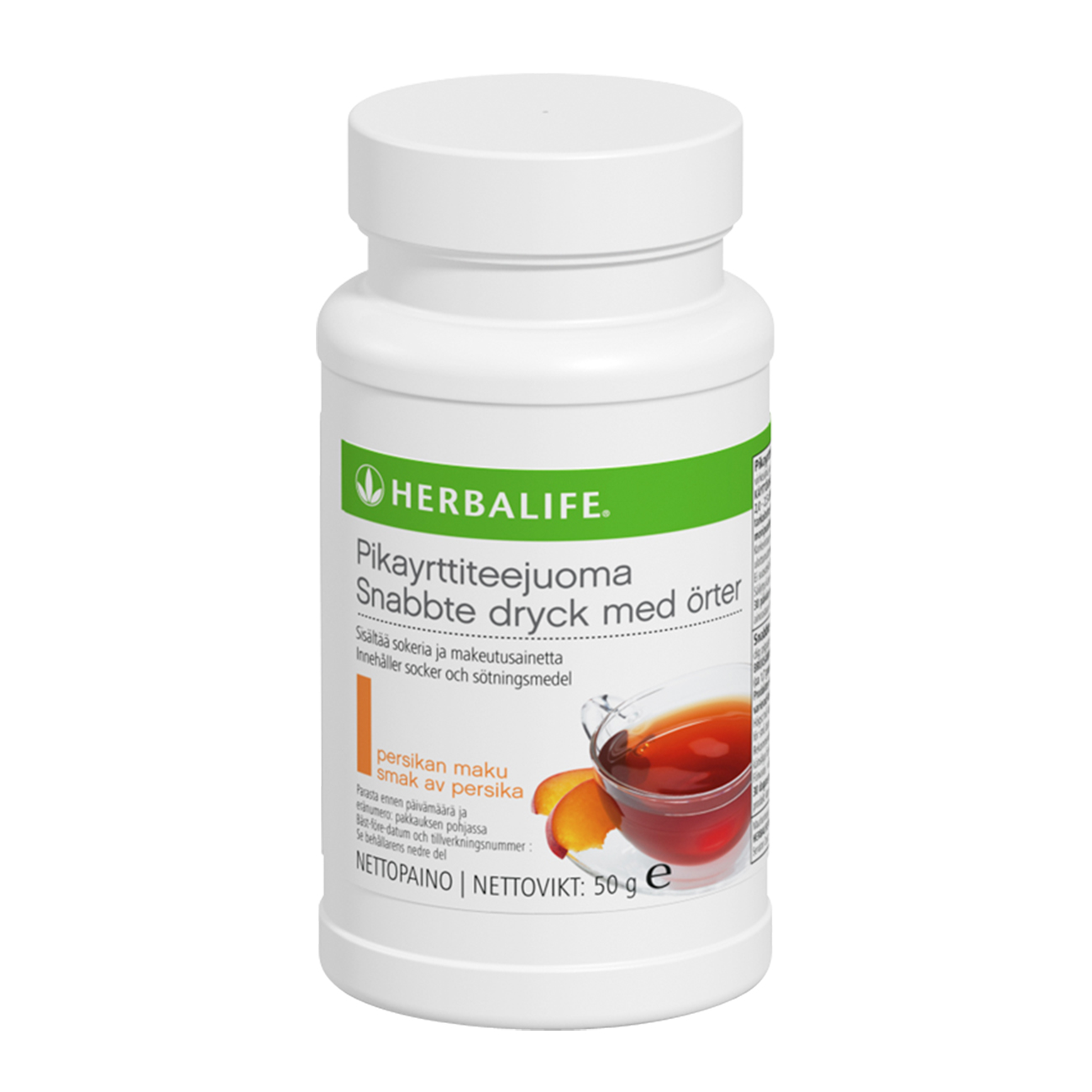 Instant tedryck med örter Persika Peach produktbild