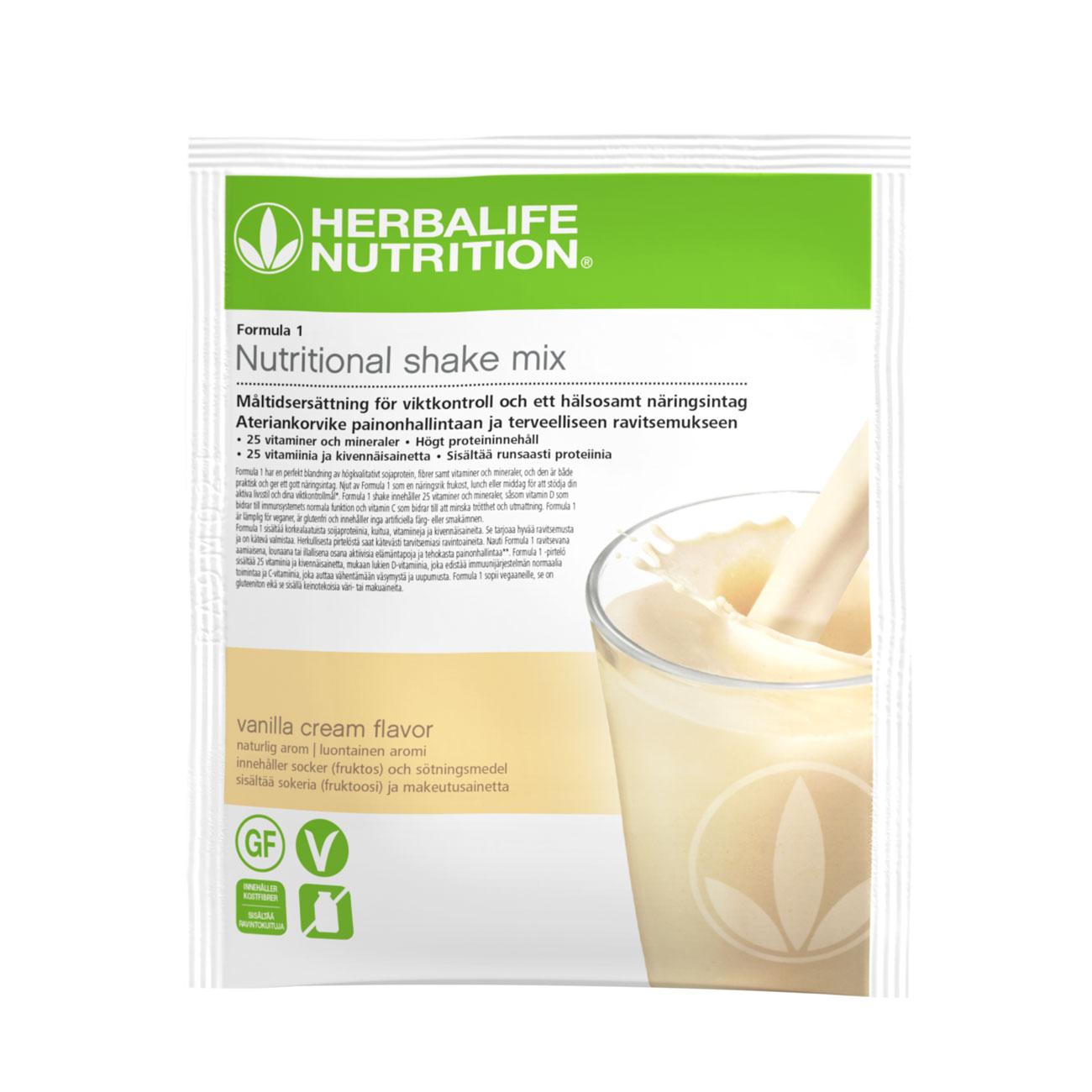 Formula 1 Protein Shake Vanilla Cream produktbild