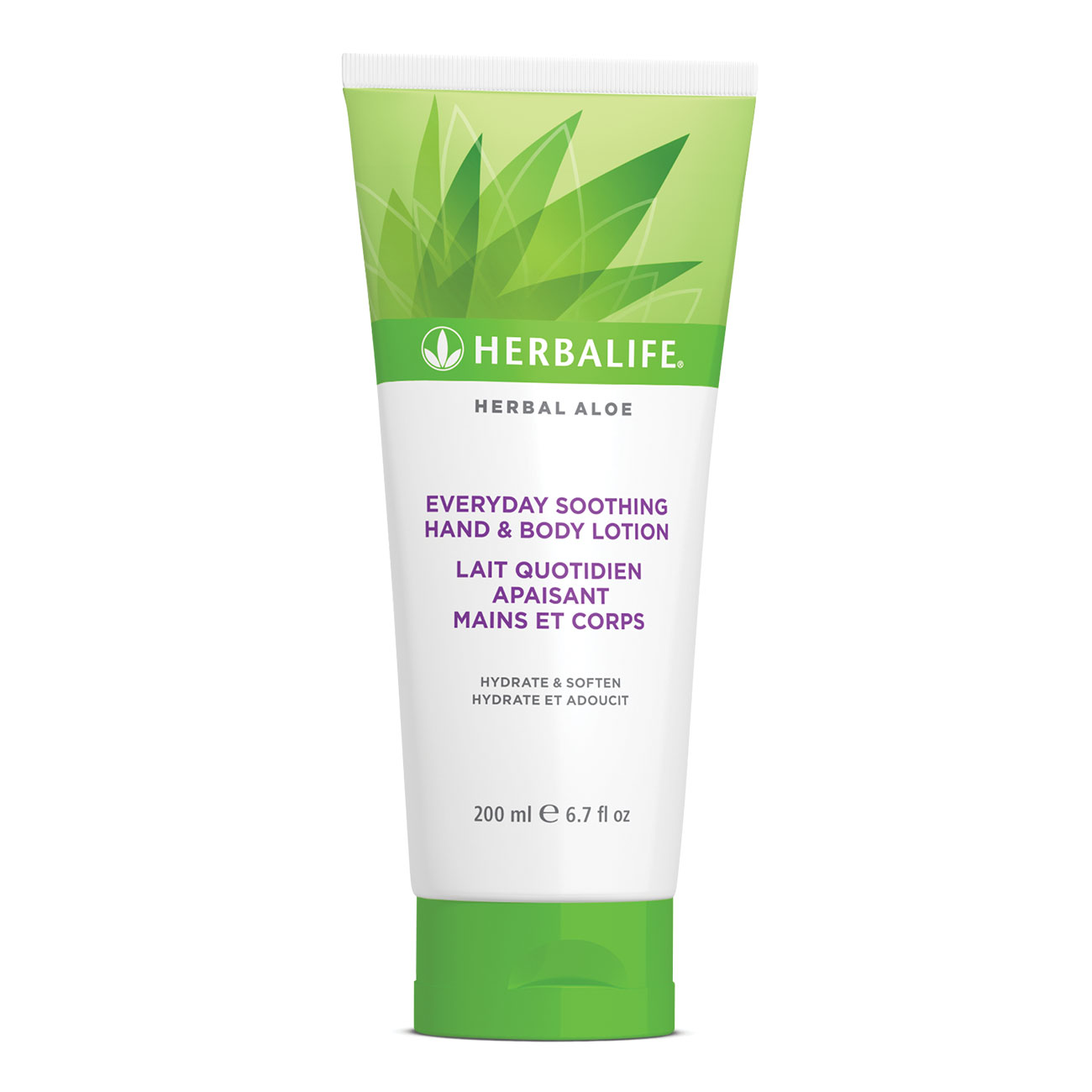 Herbal Aloe hand- och kroppslotion produktbild