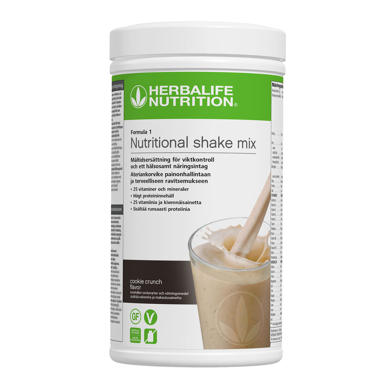 Formula 1 Protein Shake Cookie Crunch produktbild