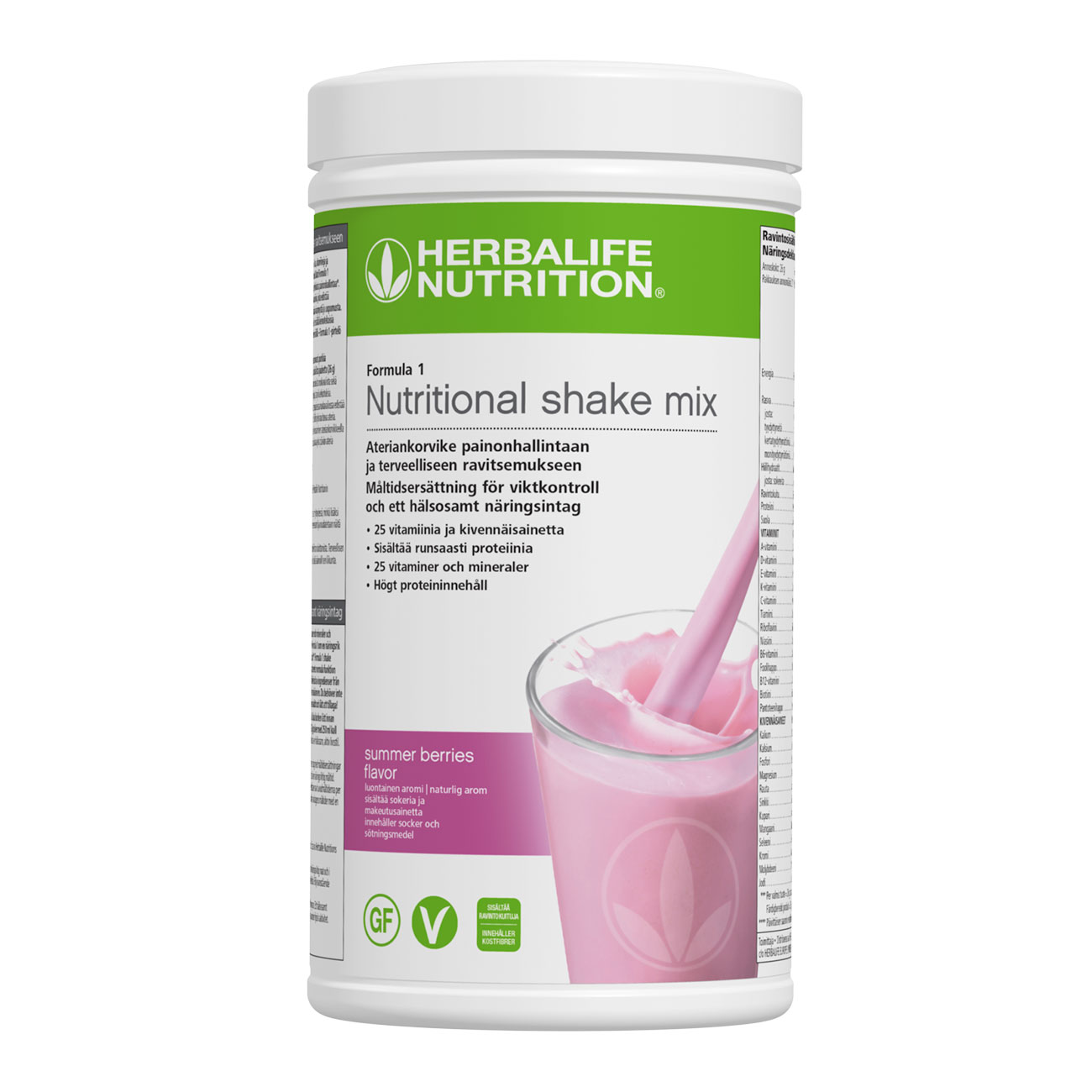 Formula 1 Protein Shake Summer Berries produktbild